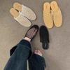 Cool Summer Mesh Woven Breathable Soft Bottom Bag Head Half Slippers Women's 2025 New Versatile Outer Wear Fishing Net Sandals