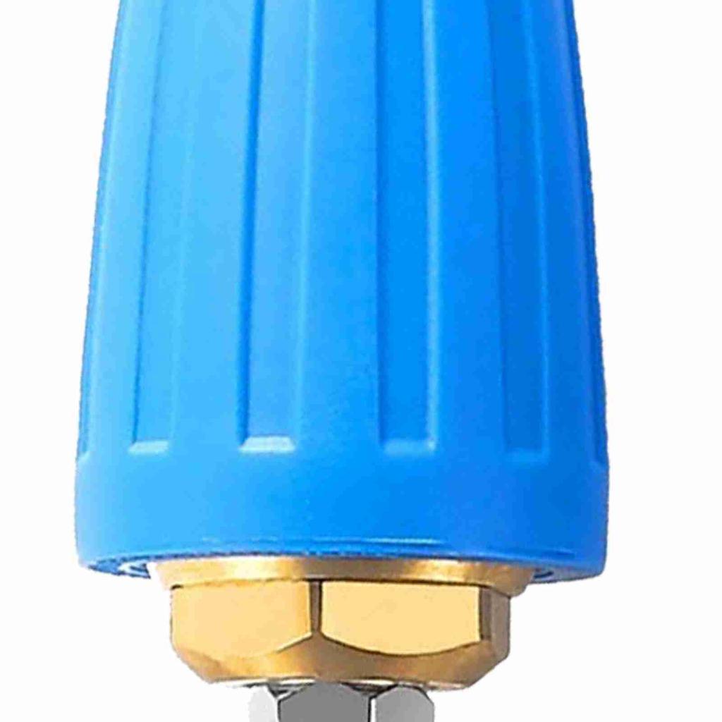 3 in 1 Turbo Nozzle 2.0 Orifice 4000 PSI 360 Degree Rotating Pressure Washer Turbo Nozzle with 1 4 Inch Quick Connector