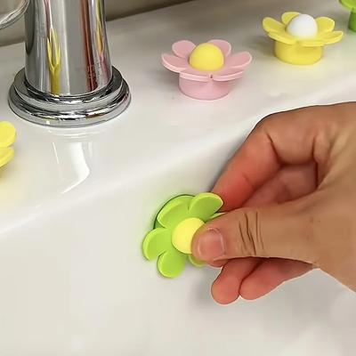 1pc Durable Silicone Sink Overflow Hole Plug, Prevents Water Overflow and Clogging, Suitable for Kitchen and Bathroom Basins