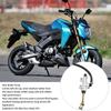 Qiilu Motorrad Hinterfußbremspumpe Hydraulischer Hauptzylinder Aluminiumlegierung Sicheres Fahren Bremse