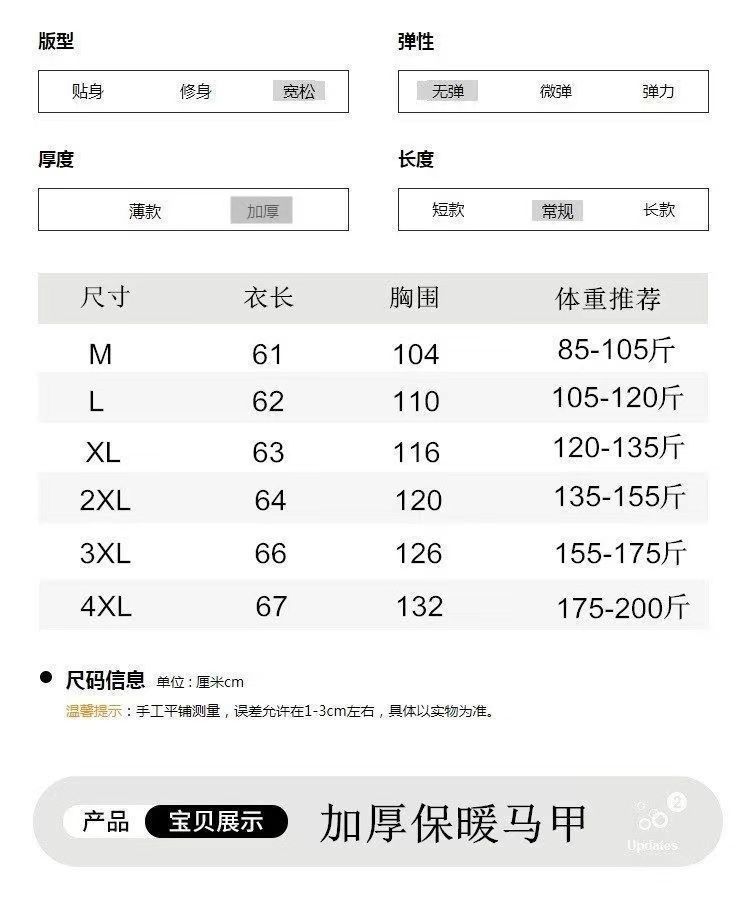 Thickened hand stuffed cotton vest women's short outer wear autumn and winter new Korean version loose versatile vest jacket women