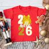 Hello 2026 Disco Ball New Year Tee Stylish NYE Outfit Unisex High Quality Cotton Crewneck Casual Style Regular Short Sleeve