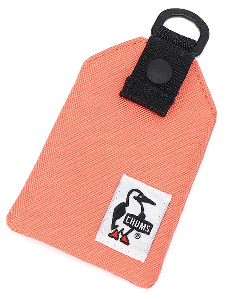 (CHUMS) Recycled Amulet Case, Case for Charms, CH60-3730 (Coral Orange, FREE)