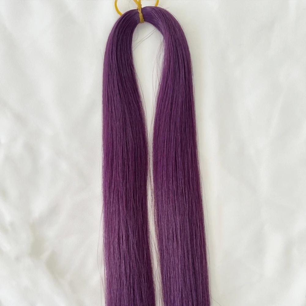 80cm/40g Colorful Series Japan Milk-Silk Doll Hair Wig DIY Repair Decor Toy Sewing Doll Wig Hair Hairline