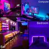 24V 5M 10M 20M 30M RGB LED Lights Strip Room Lamp Tape Music SYNC APP Remote Control Lus Led for Home Decor TV Backlight