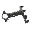Bicycle Mobile Phone Holder with 360 Degree Rotation Handlebar Mounted Phone Holder for Smart Phone Black