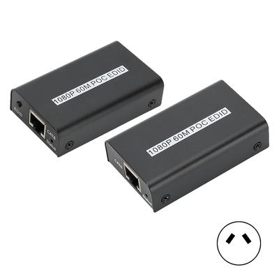 60M HD Interfejs Multimedialny Jednokablowy Przedłużacz HDMI Transmisja Sieciowa 1080P EDIDAU Wtyczka