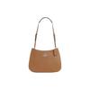 Penelope 27 Fashion Minimalist Logo Leather Shoulder Bag Women Shoulder Bag Light-Brown CO952-SVQD