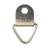 Hot 20pcs Triangle D-Ring Hanging Oil Painting Mirror Frame Hanger Photo Wall Hook Brass Picture Wall Mount Hanger Hook Ring