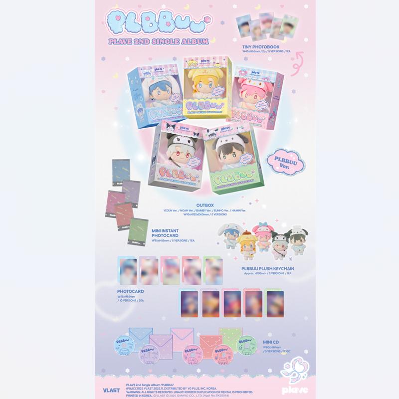 [Pre-order] PLAVE - 2ND Single Album [PLBBUU] PLBBUU Ver.