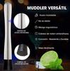 Stainless Steel Crushed Popsicle Mixing Stick Fruit Muddle Pestle Wine Supplies for Barware Tool