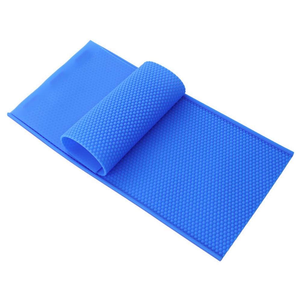 1 Set Apiculture Silicone Beeswax Honeycomb Mold Flexible Wax for Machine Foundation Sheets Mould Press Embosser for Bee Farming
