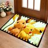 Pikachu Friendship Living Room Nonslip Area Rug Soft Carpet For Bedroom Game Playroom Sofa Office Home Decor Doormat Christmas Gift C929512