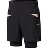 Nathan Bell Series Running Training Fashion Soft Comfortable Casual Sports Shorts Unisex Shorts Black SA2259DP41C-BK001