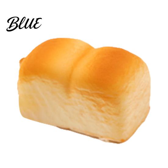 Weiches Schaumstoffspielzeug Langsam aufsteigendes Brot zum Kneten mit milchigem Geruch PU Fidget Stressabbau Schlüsselanhänger Realistische Textur Relief Dekompression Gadget für