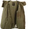 Diesel Faux Leather Coat XS Khaki Women Used
