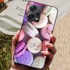 For Redmi Note 12 Pro 5G Case Note12 Covers Soft TPU Black Silicone Cover for Xiaomi Redmi Note 12 Pro+ 5G Plus Cartoon Painted