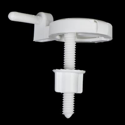 1 set/2 pezzi di viti per sedili WC in plastica, fissaggi adatti per cerniere sedili WC, strumenti di riparazione