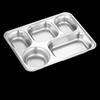 KAZHI 304 Stainless Steel Deep Compartment Meal Tray