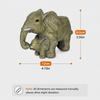 Creative Elephant Plant Pot Resin Garden Decor For Outdoor Yard And Balcony
