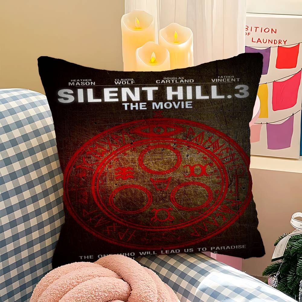 Classic Movie Horror Thriller Silent Hill Pillowcases Home Bedding Decorative Pillow Cover Wedding Super Soft Pillow Case
