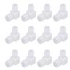 12Pcs Plastic Hose Barb Fitting 90 Degree L Right Angle Reducer Barbed Joint Adapter Elbow 16x20mm