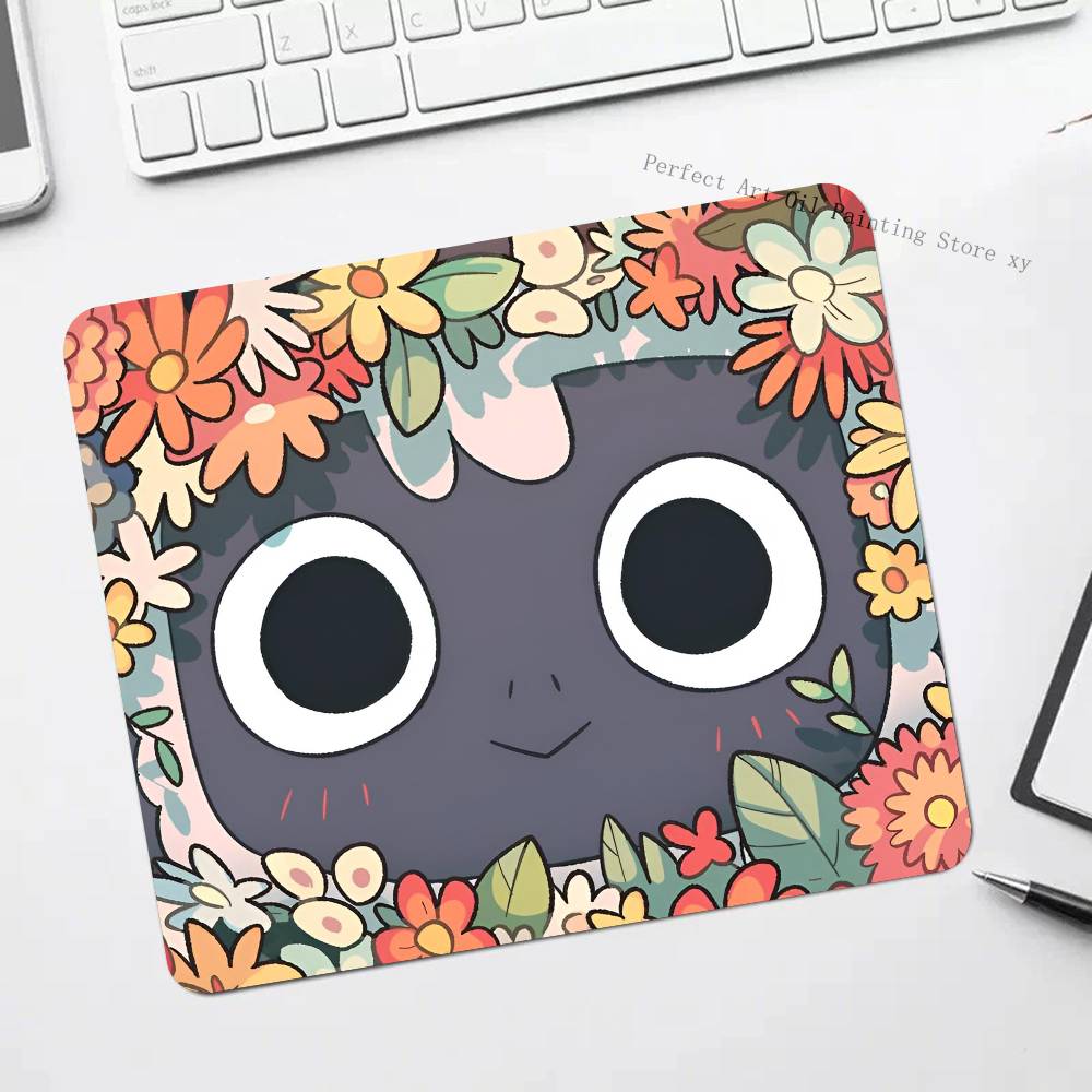 Cult Of The Lamb Gaming Mousepad Small LockEdge Mouse Pad For Gamers Computer Desk Pad Rectangular Anti-slip Rubber