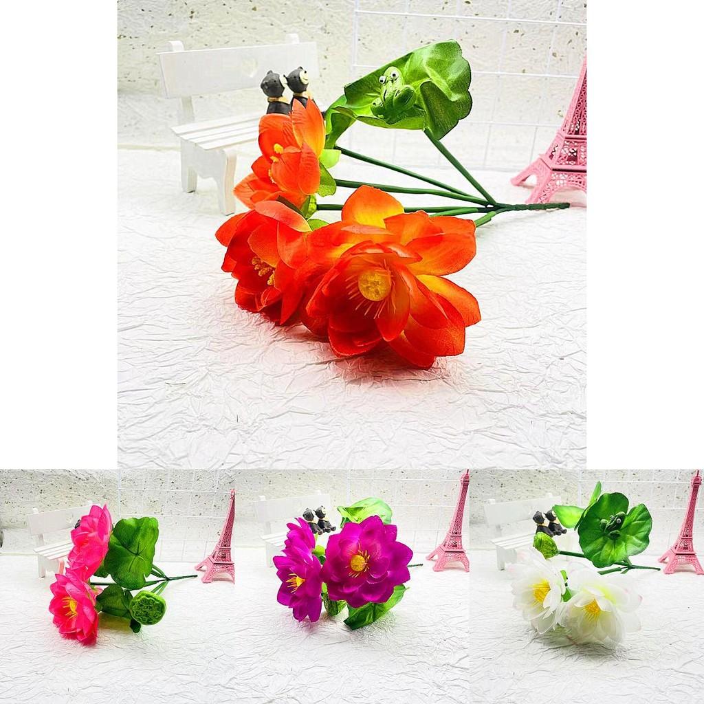 Realistische Künstliche Lotusblumen für Heimdekoration und Außenveranstaltungen