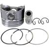 D902 Piston+Piston Rings 1J091-21110 1J09121110 For Kubota D902 D902-E2B D902-E3B D902-E4B Engine BX24 BX25 BX2230D BX2350D BX2360 KX41-3 KX41-3