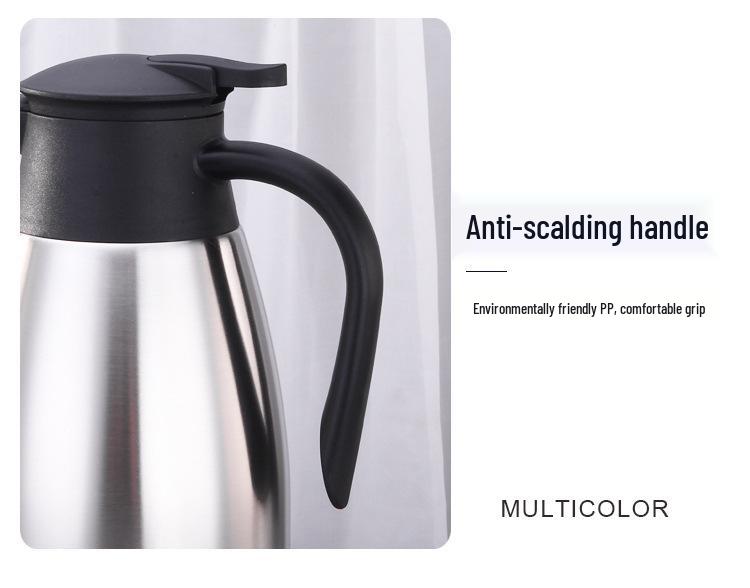 Dvouvrstvá vakuově izolovaná kávová konvice z nerezové oceli 304 - Zesílená domácí termoska pro udržení tepla a chladu