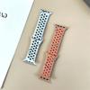 For Apple Watch Band 46mm 45mm 41mm 49mm 44mm 42mm 40mm Breathable Silicone bracelet correa Series11 10 9 8 SE 7 6 5 4 Ultra 3 2 Strap