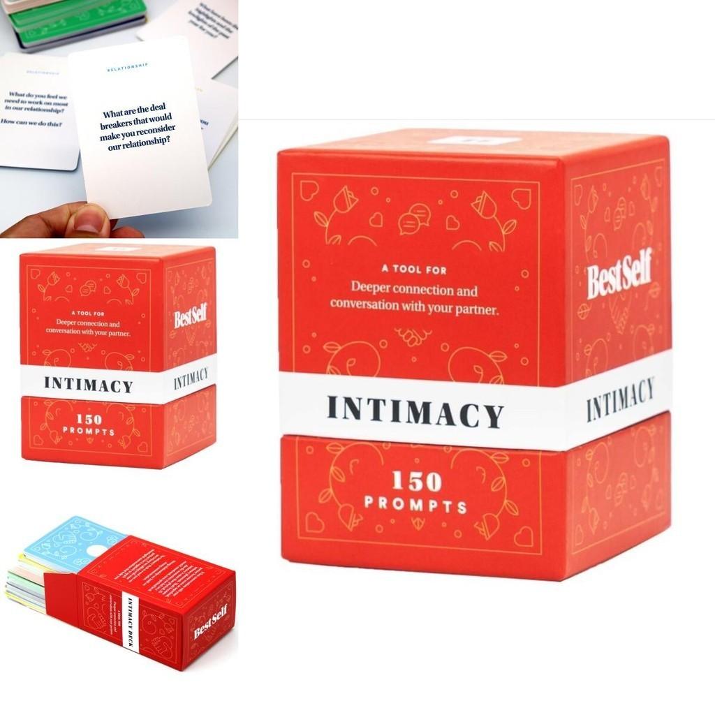 Rozpal swoje życie miłosne dzięki Bestself Intimacy Deck 150-kartowej grze planszowej