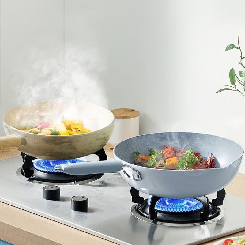 COOKER KING Glacier Blue Non-stick Wok