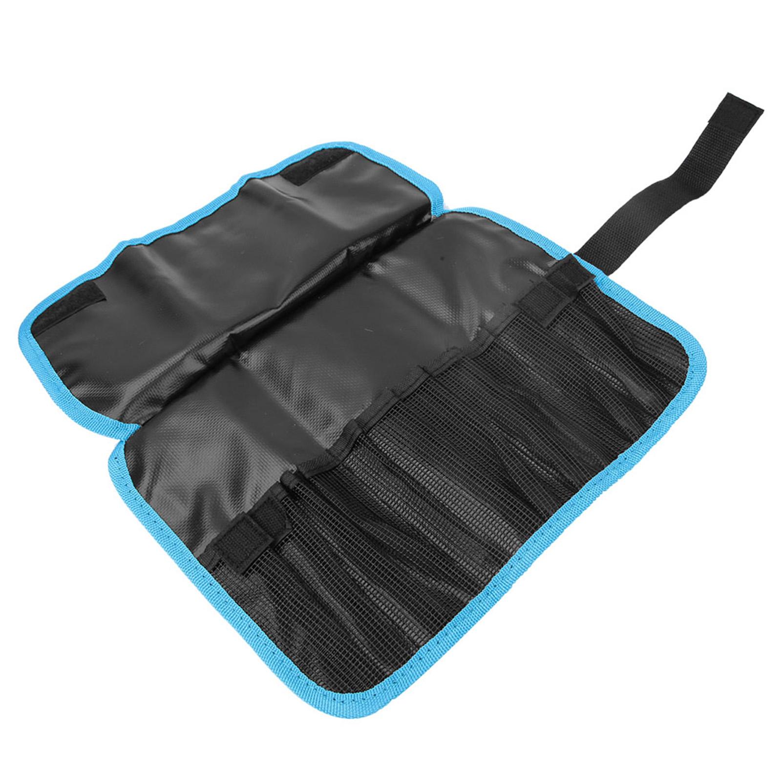 

Сумка для хранения рыболовных снастей Портативная сумка для приманок и инструментов Рыболовные аксессуары Защитная сумка Blue синий