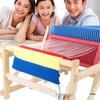 Kids' Wooden DIY Loom: Creative Handmade Knitting Toy for Students
