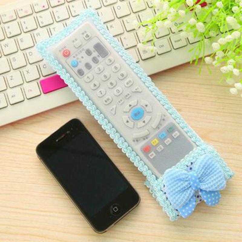 Universal Remote Control Cover Cartoon Bear Lace Tv / Air Conditioning Remote Case