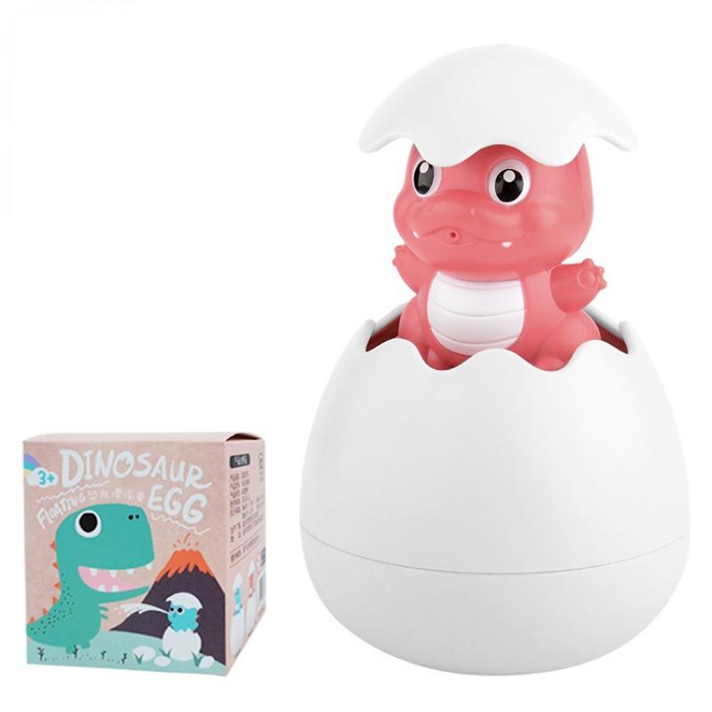 Cute Dinosaur Duck Penguin Egg Water Spray Sprinkler Baby Bathing Toy Kids Bathroom Sprinkling Shower Swimming Water Toys Gift