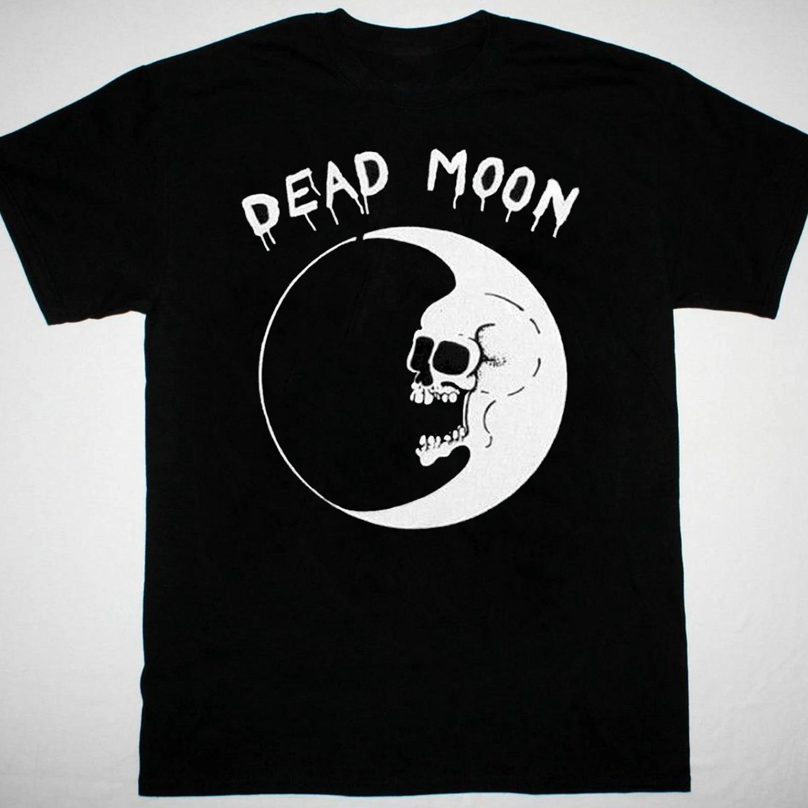 Dead Moon rock band T-shirt Black Cotton All sizes short sleeve S-5Xl 16 S