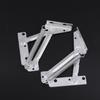 2Pcs 80 Degree Sprung Hinges Cabinet Door Lift Up Stay Flap Top Support Cupboard Kitchen Accessories