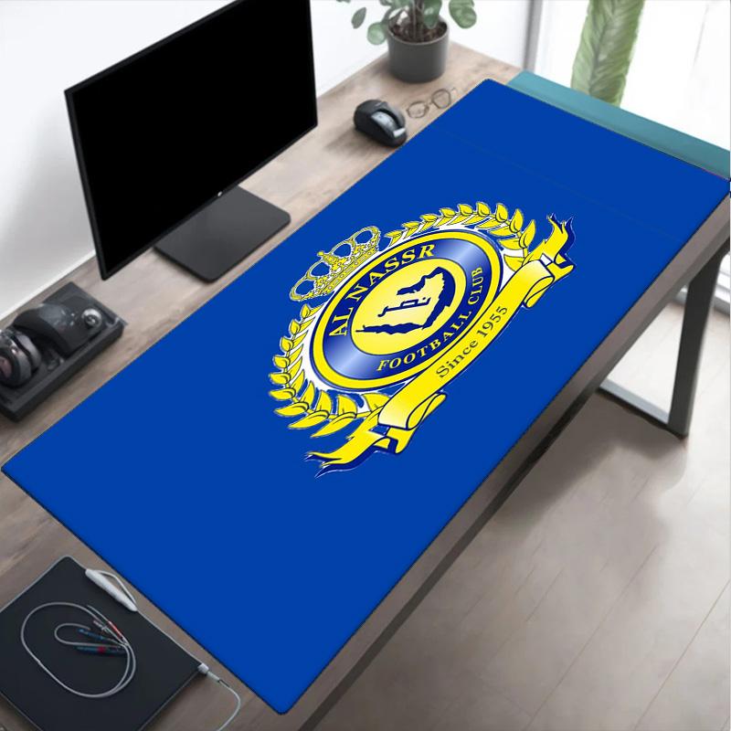 Al-Nassr Football Club Mouse pad Mouse pad, Gaming Mouse Pad, keyboard pad, Desk Decor for computer notebook Fan Gift Birthday Gift