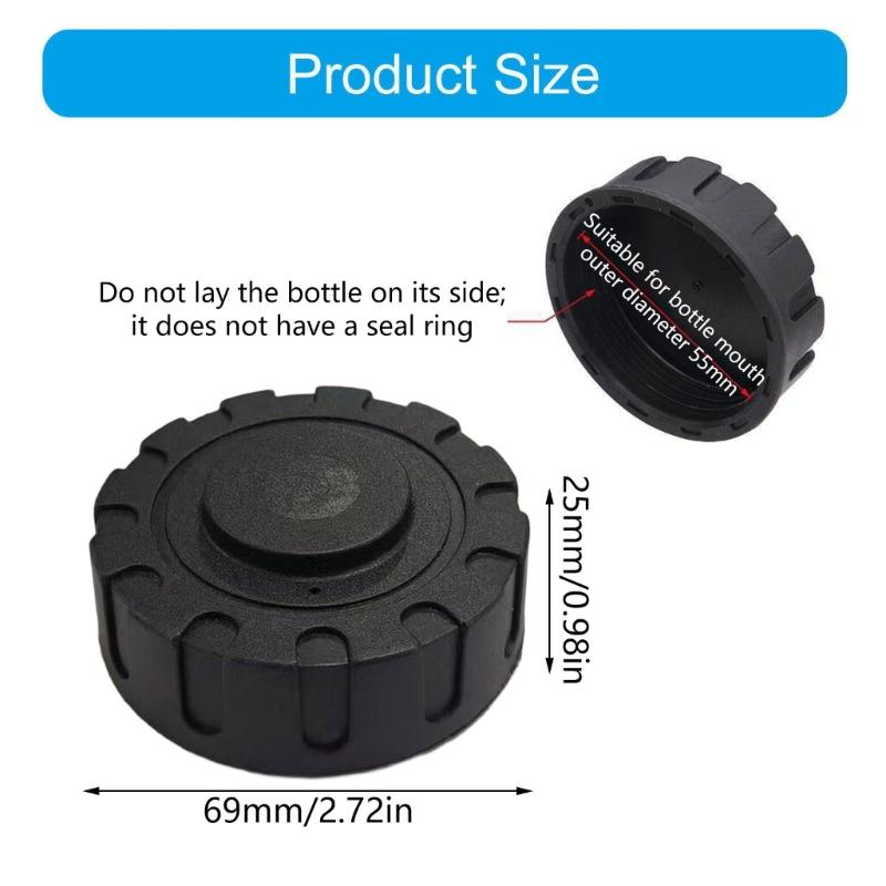 Leak Proof Foam Sprayer Bottle Lid Seal for Car Wash Foam Generators Universal 55mm Thread Compatibility