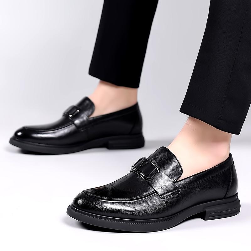 Kevad äri Meeste Täiskasvanute nahast jalanõud Hingavad meeste vabaajasõidukingad Oxfordi jalanõud Lamedad mokasiinid Mugavad jalanõud