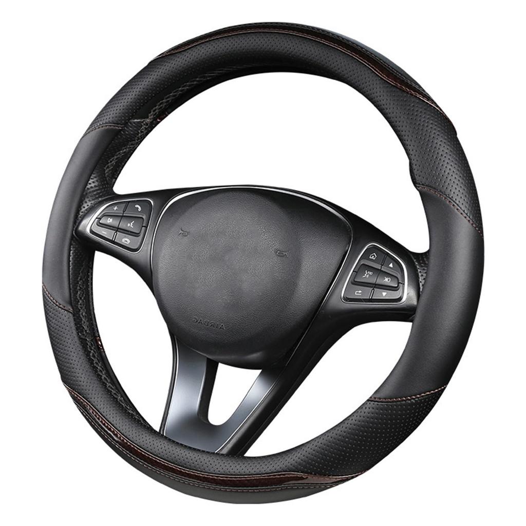 Suzuki Hustler MR52S MR92S 2020~Current Steering Wheel Cover, Breathable, Anti-Slip, For All Seasons, For