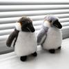 Realistic Penguin Plush Keychain with Metal Ring Soft Stuffed Animal Doll Cute Bag Accessory Stress Relief Gift for Kids Zoo Lovers
