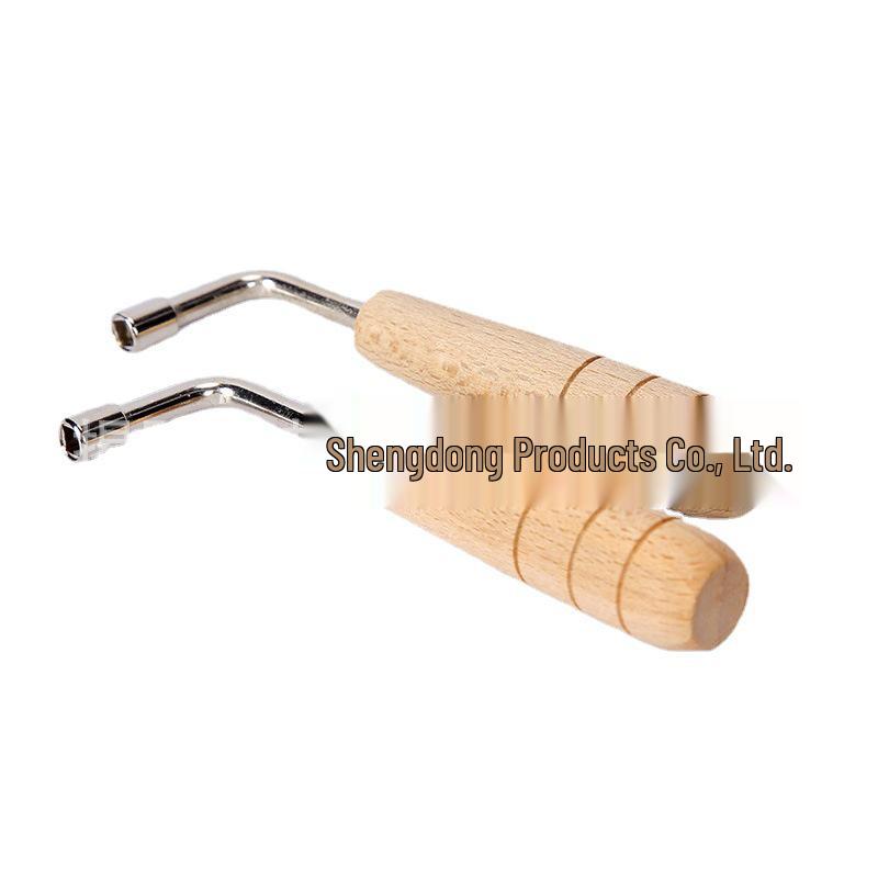 Universal Guzheng & Guitar Tuner Wrench, Four-Corner/Eight-Corner String Tuning Tool