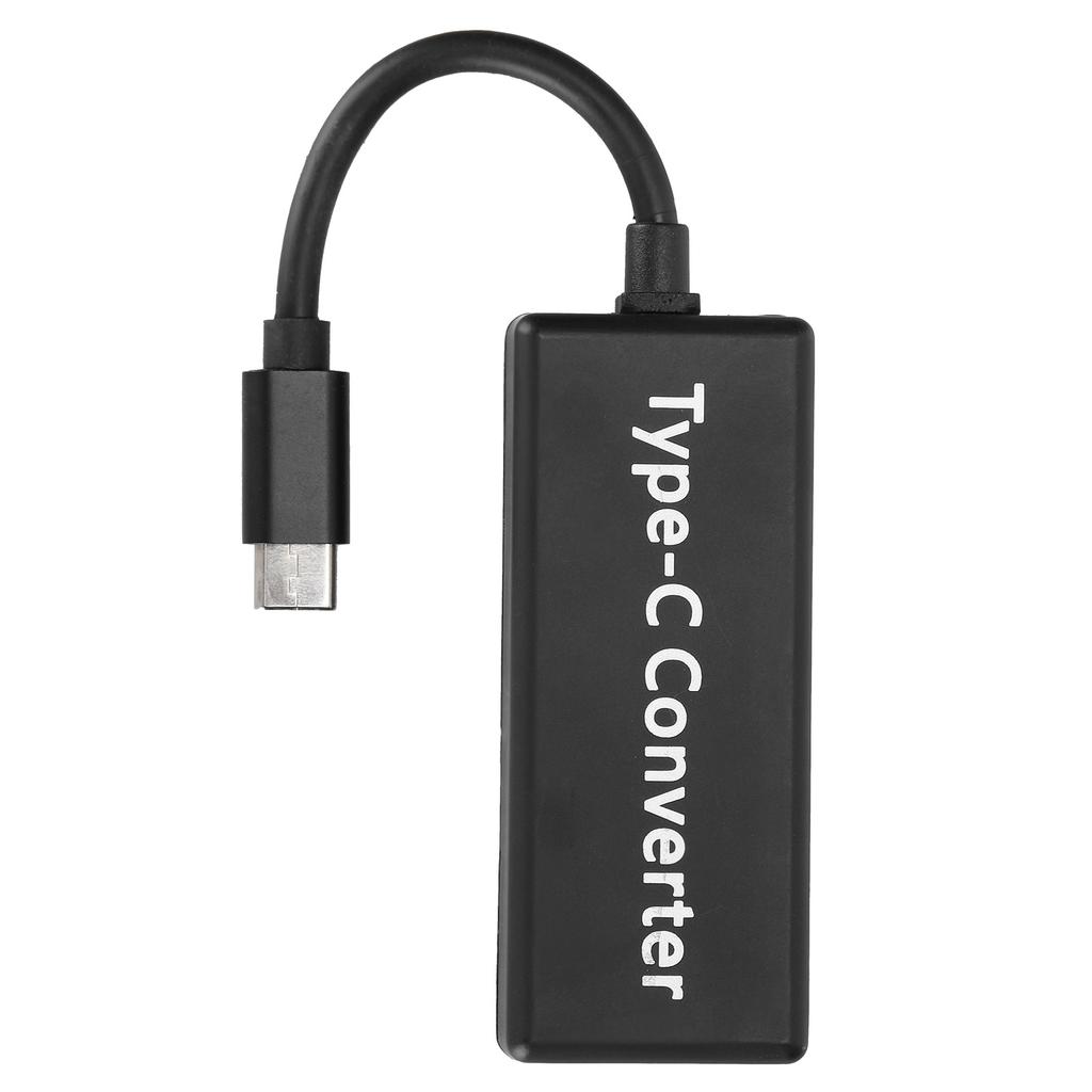 Adapter for MagSafe 2 1 To TypeC Converter for MacBook Switch Game Consoles Mobile Phones Notebooks(Black )