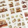 Retro Scrapbooking Sticker Cartoon Sticker Book Adhesive Sticker Photocard Sticker Book for Journal Decoration