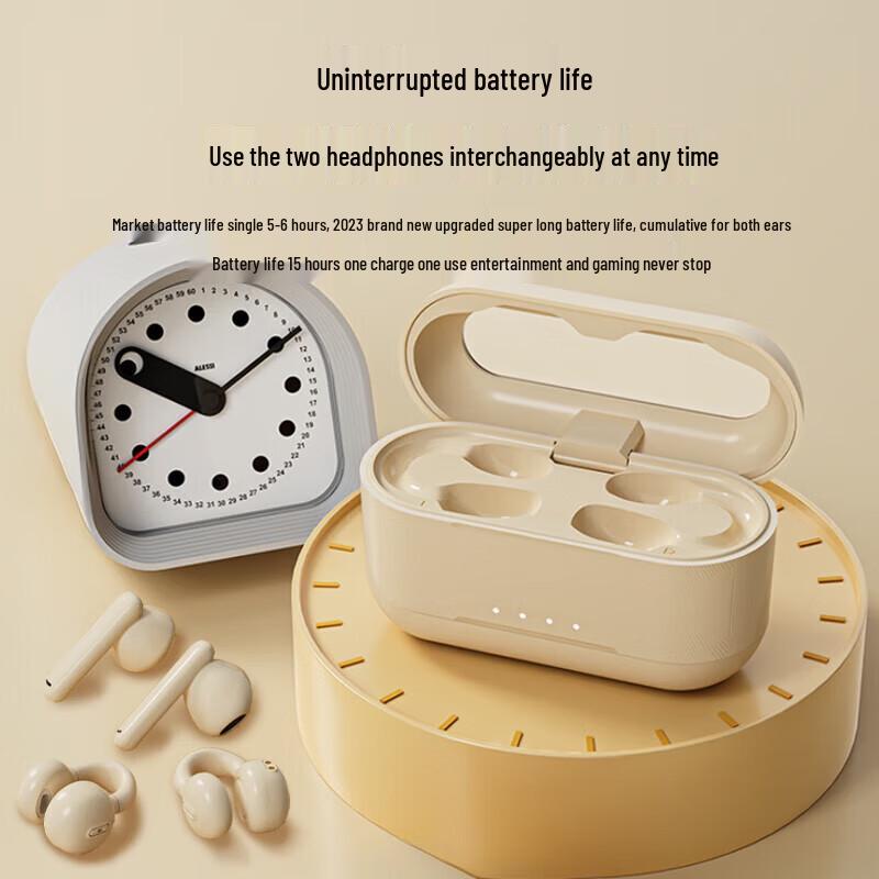 OKSJ I24 Wireless Bone Conduction Sport Ear-Clip Earphones