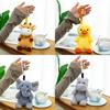 Dolls Animal Plush Bear Cow Elephant Hippo Duck Pig Dog Backpack Pendant Gift