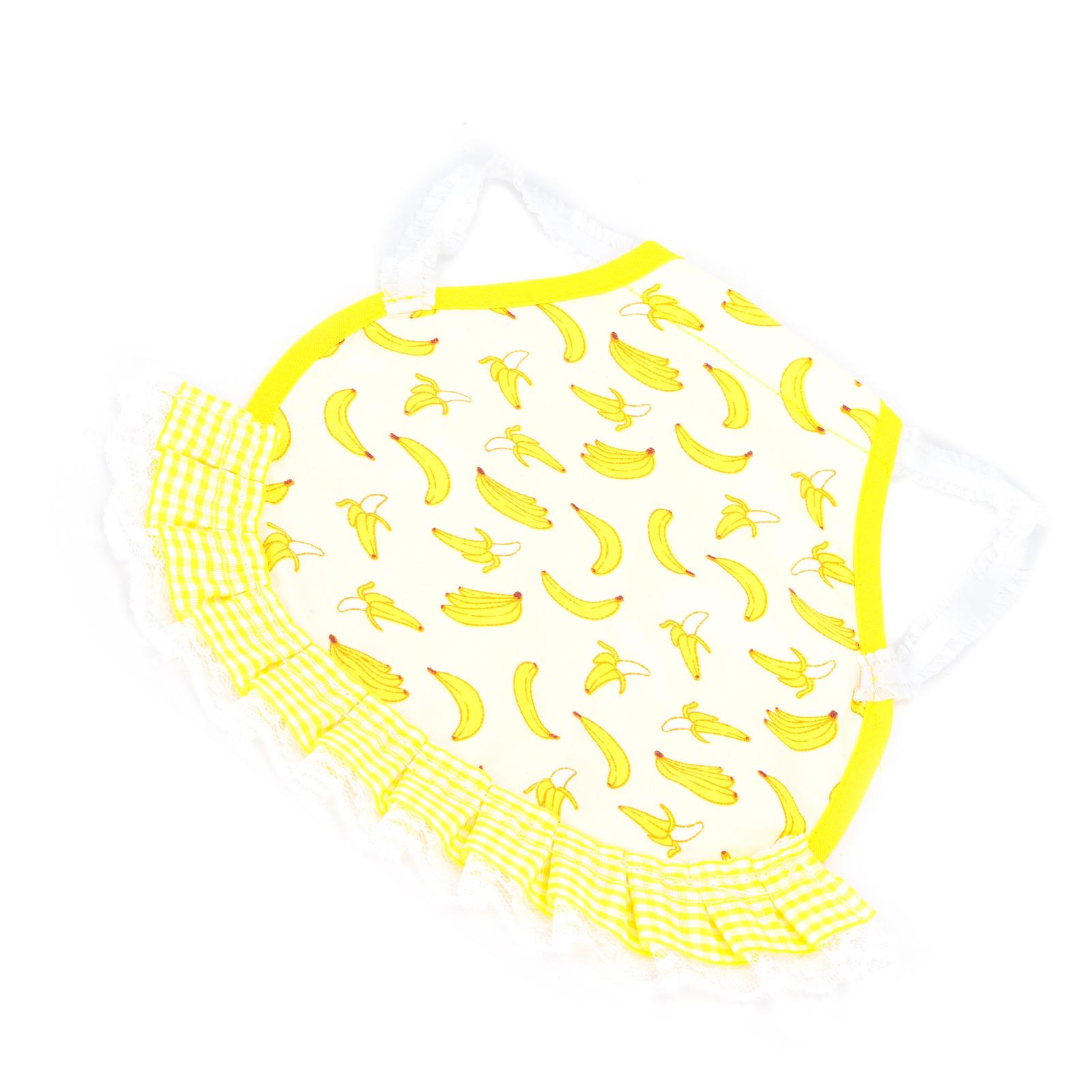 

Chicken Saddle Chicken Jacket Straps Hen Apron Poultry Protector for Small Medium and Large HensBanana